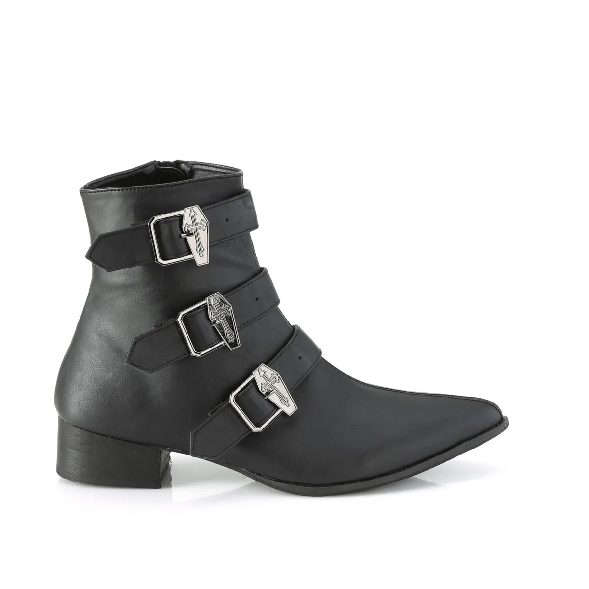 1 Inch Heel WARLOCK-50-C Black