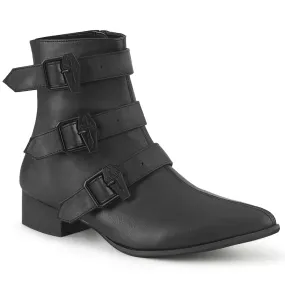 1 Inch Heel WARLOCK-50-C Black