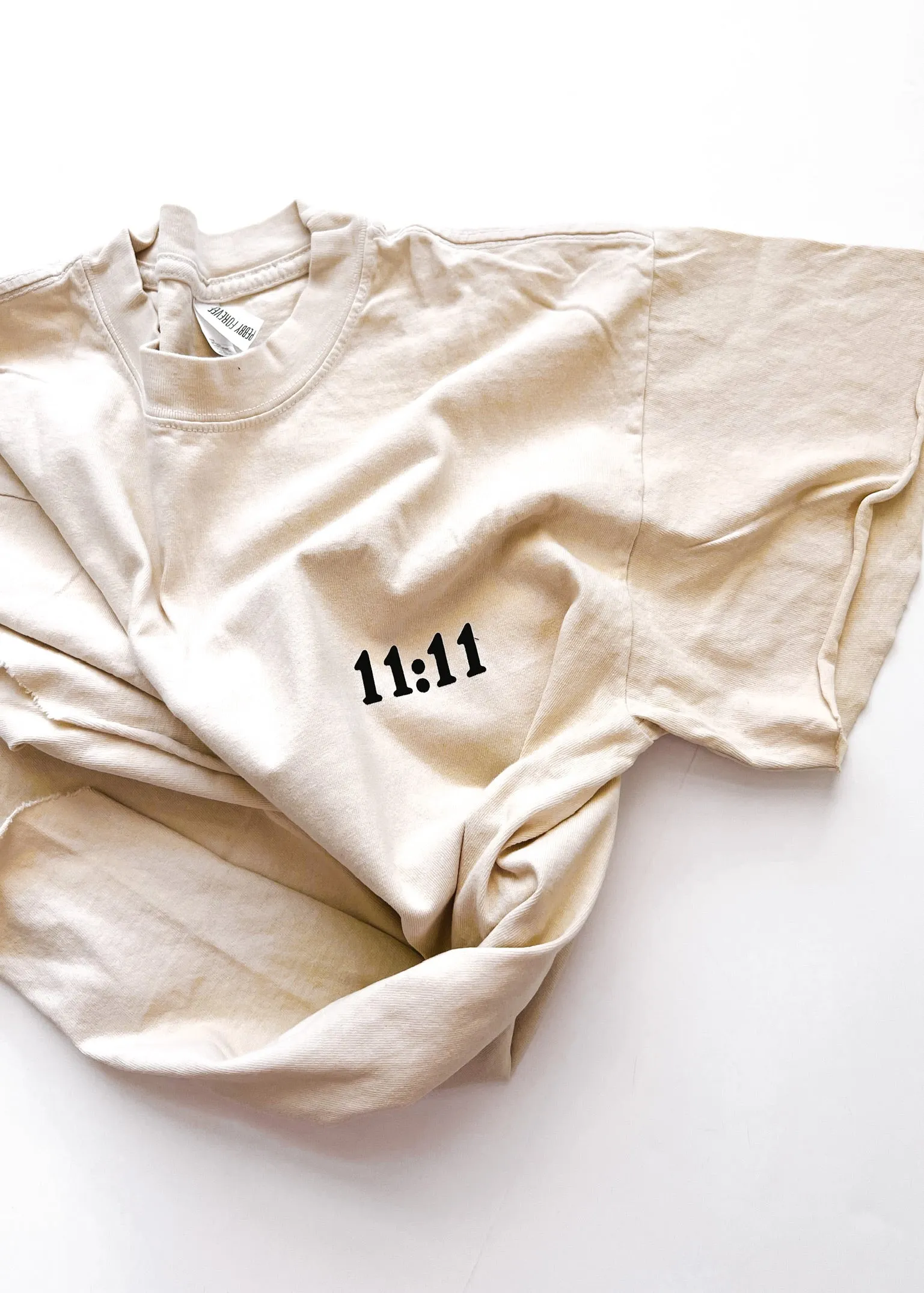 11:11 ANGEL NUMBERS SIDE SLIT TEE