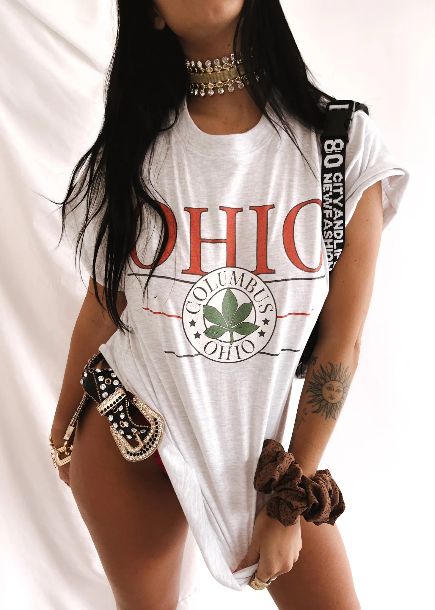 1995 RETRO OHIO SIDE SLIT TEE