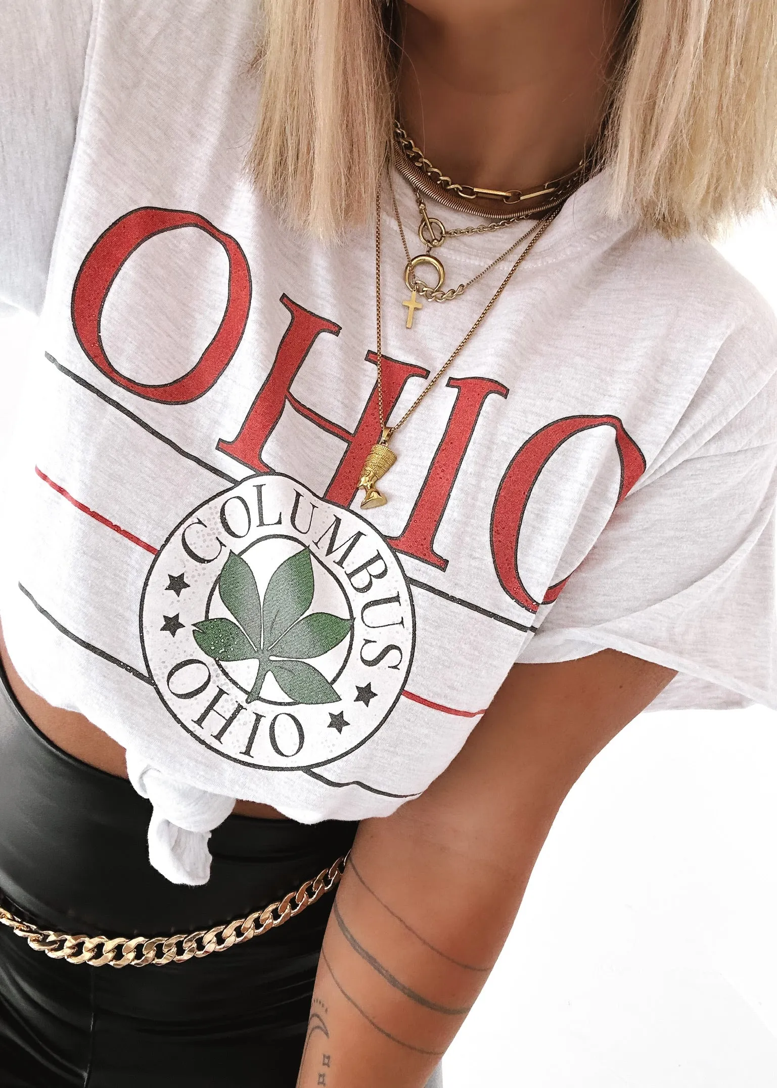 1995 RETRO OHIO SIDE SLIT TEE