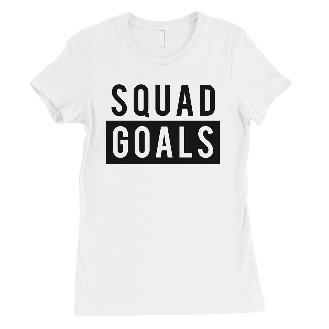 365 Printing Squad Goals Womens Fierce Strong Responsibility T-Shirt For Friends