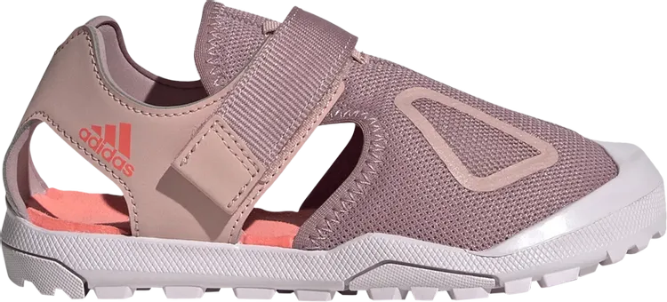 Adidas Captain Toey 2.0 J 'Wonder Mauve' Sandals, Pink