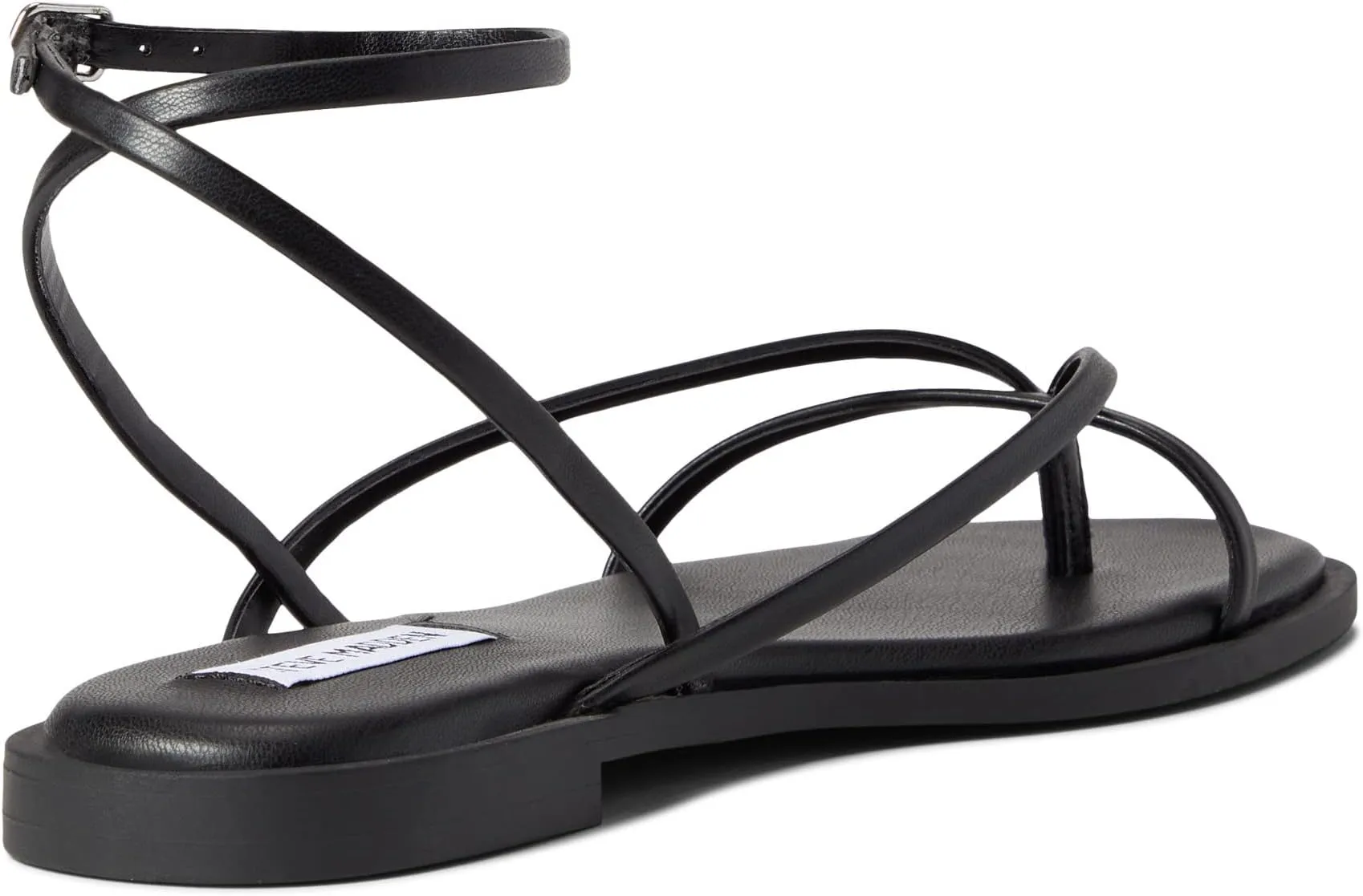 Agree Sandal Steve Madden Flat Sandals, Black