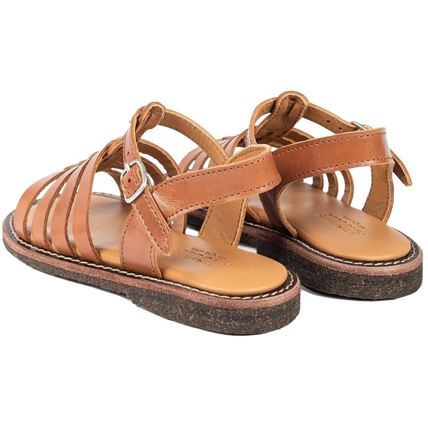 Angulus Sandals Cognac