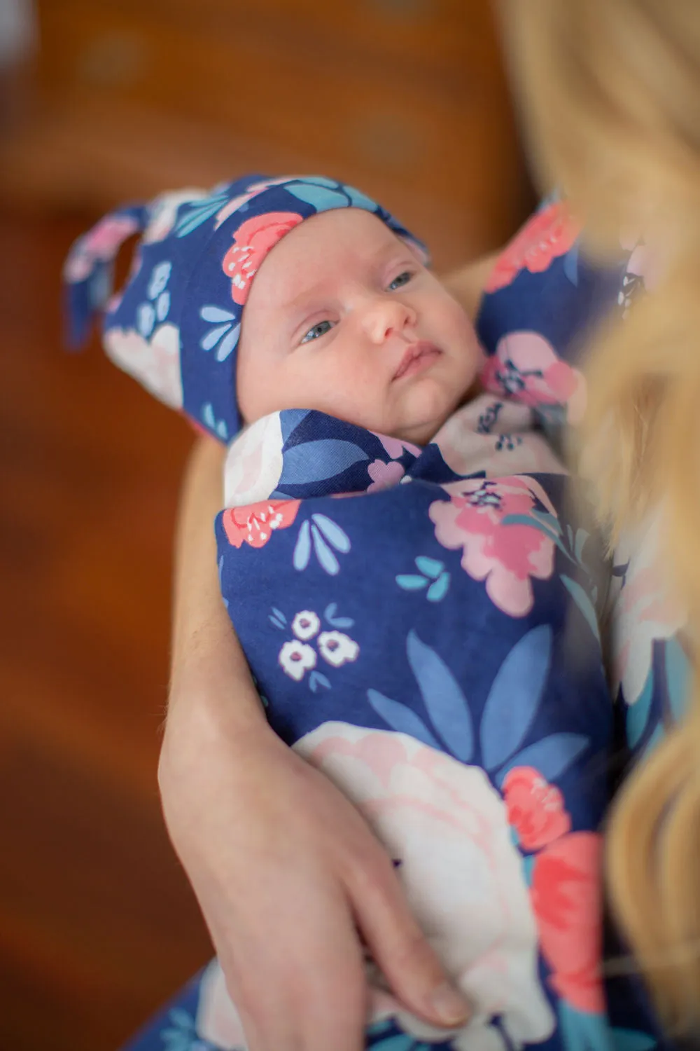 Annabelle Matching Pajamas, Dad Hat, and Swaddle & Hat Set