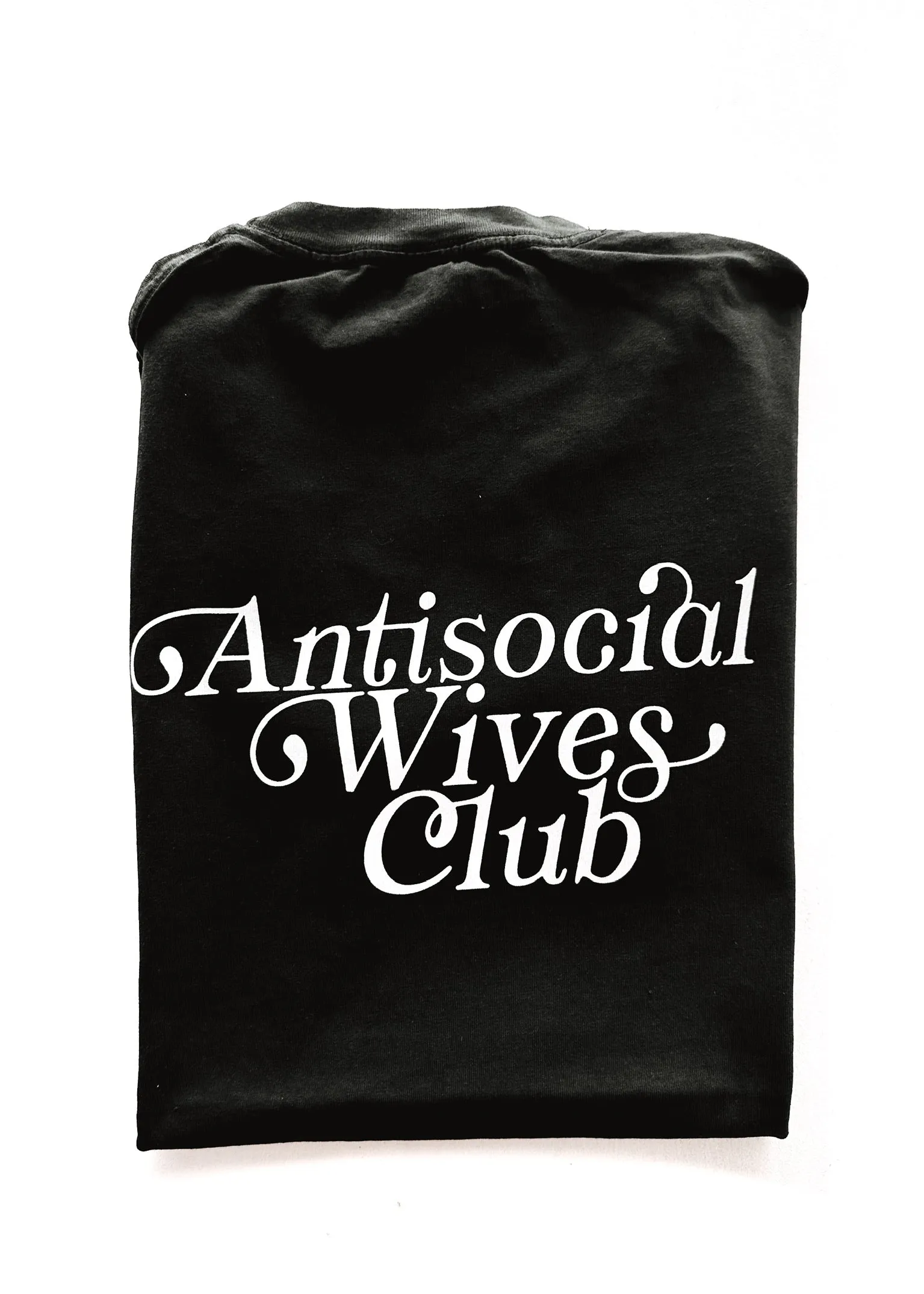 ANTISOCIAL WIVES CLUB SIDE SLIT TEE