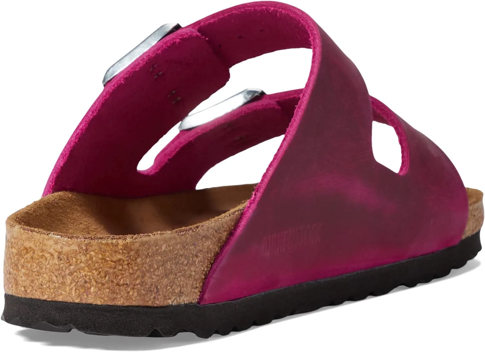 Arizona Flat Sandals - Oiled Leather (Unisex) Birkenstock, Festival Fuchsia Oiled Leather 1