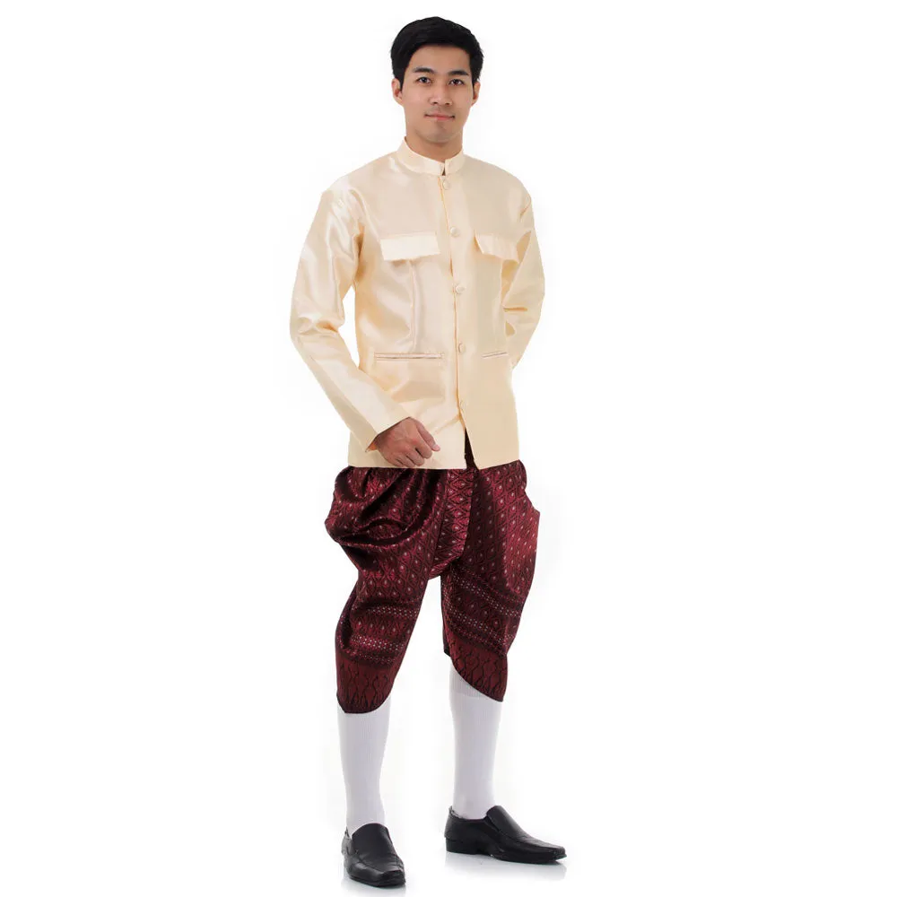 Authentic Thai Men’s Clothing Chut Thai Set