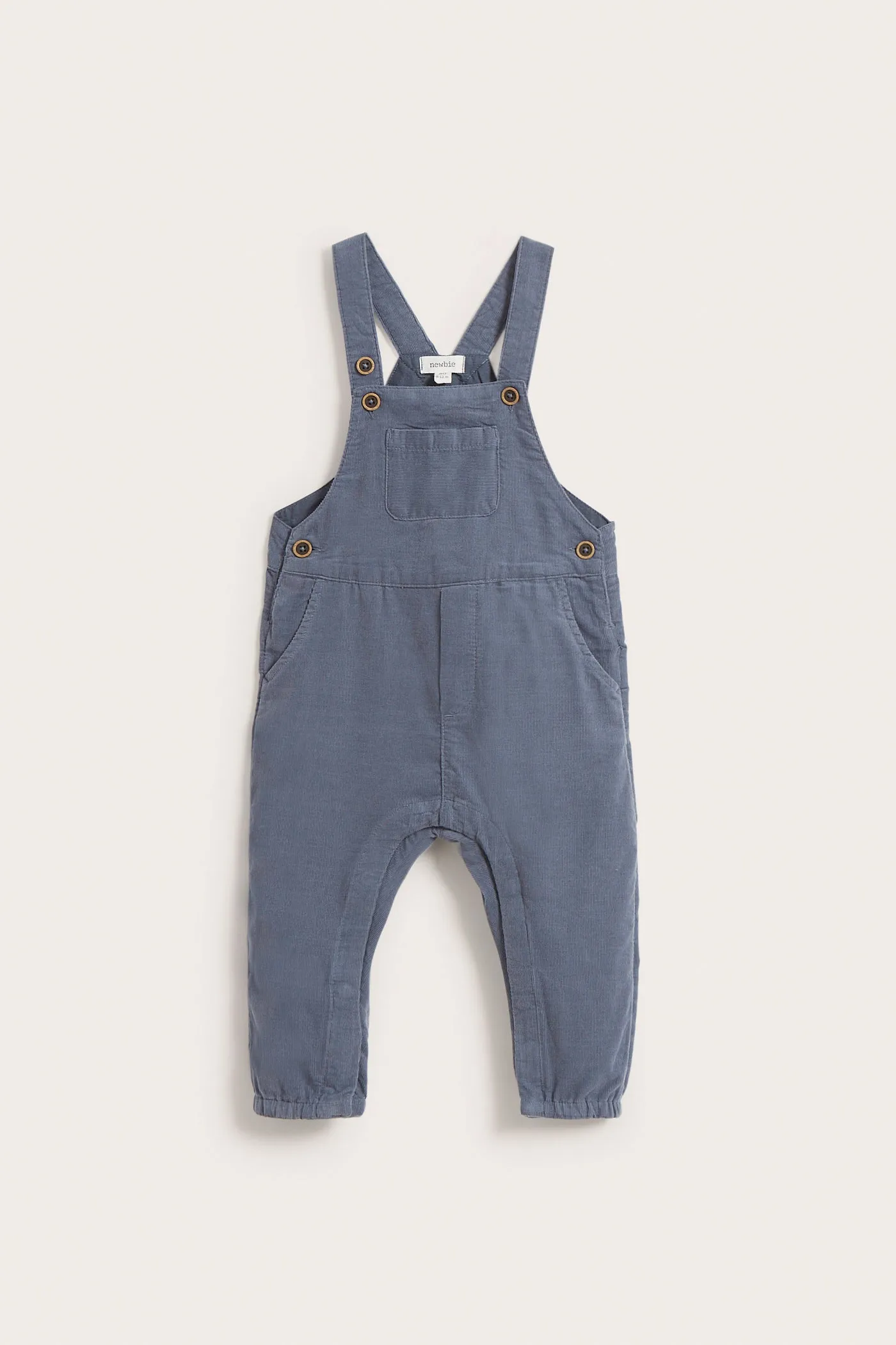 Baby blue corduroy dungarees