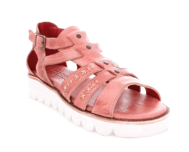 Bed Stu Women's Wonder Blush Rustic Leather Sandals F373203-BLSHRT