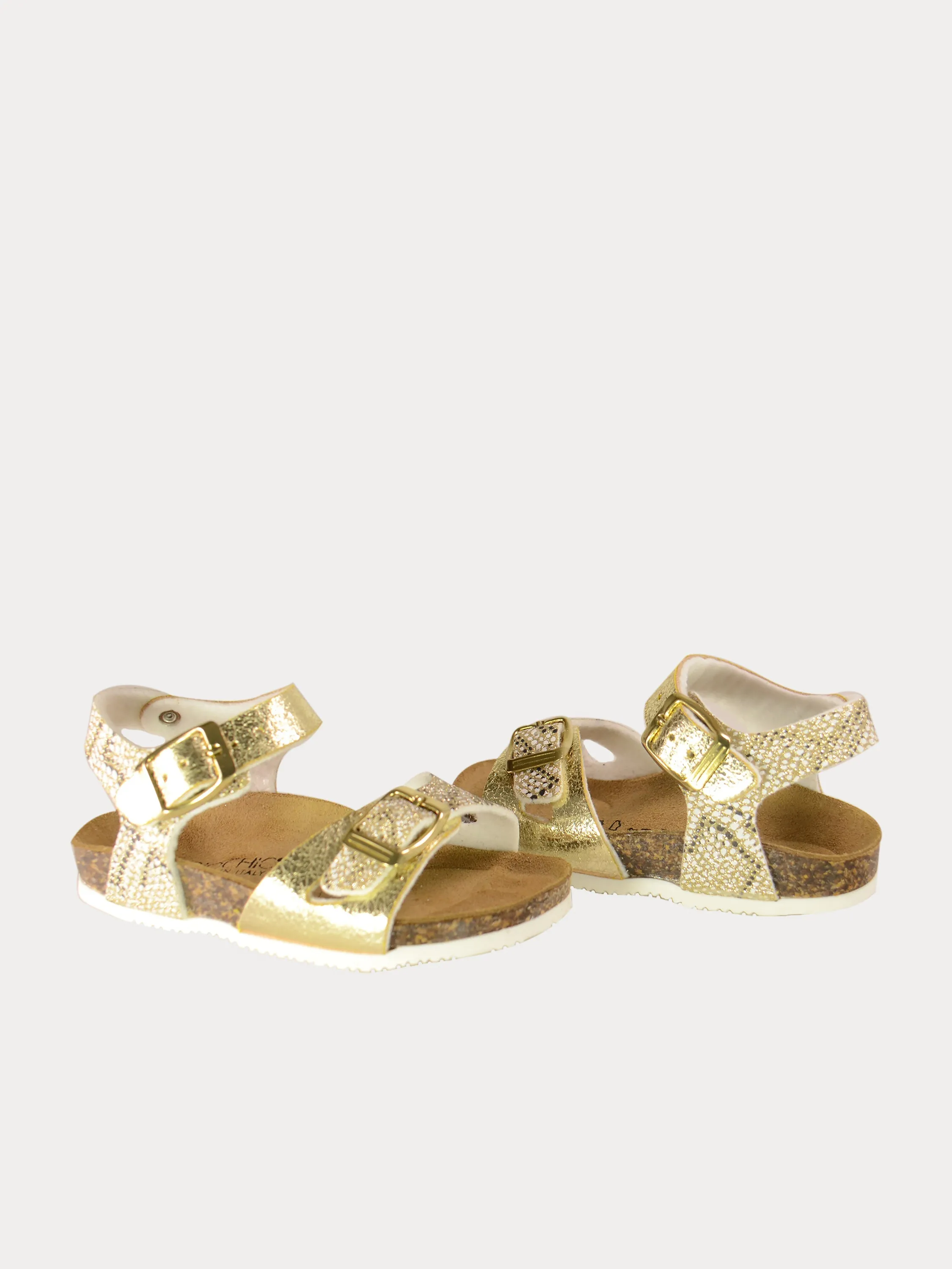 Biochic Girls Honeycomb Back Strap Sandals