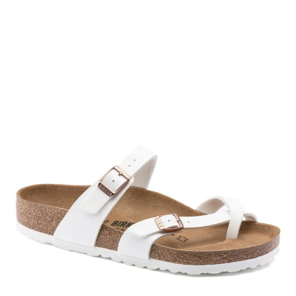 Birkenstock Women's Mayari Birko-Flor in White