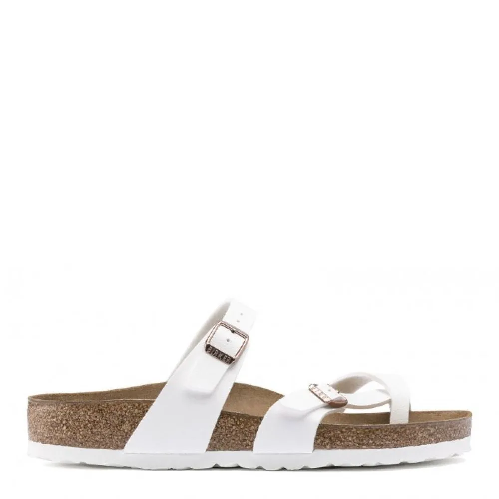 Birkenstock Women's Mayari Birko-Flor in White