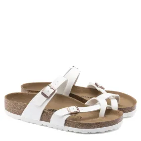 Birkenstock Women's Mayari Birko-Flor in White