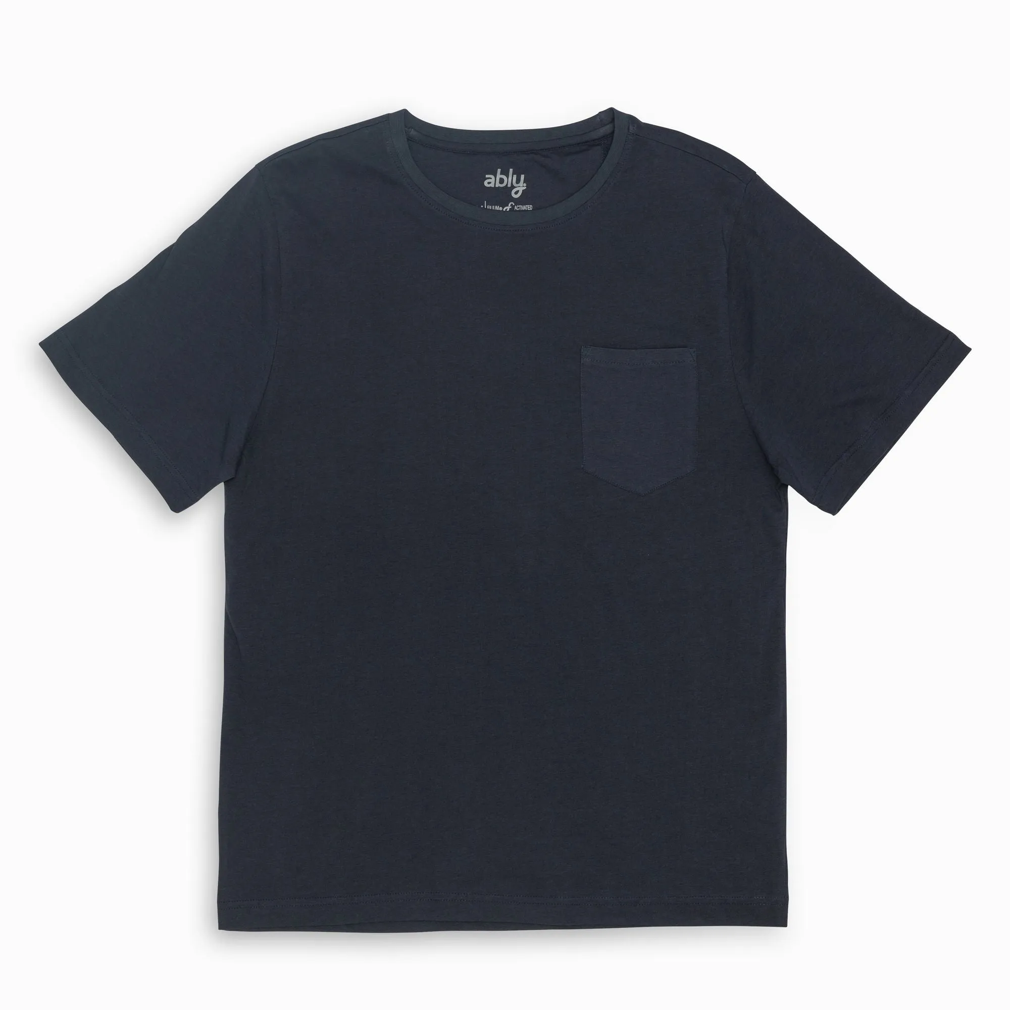 Bradley | Men's Anti-Stain Crew Neck Pocket Tee