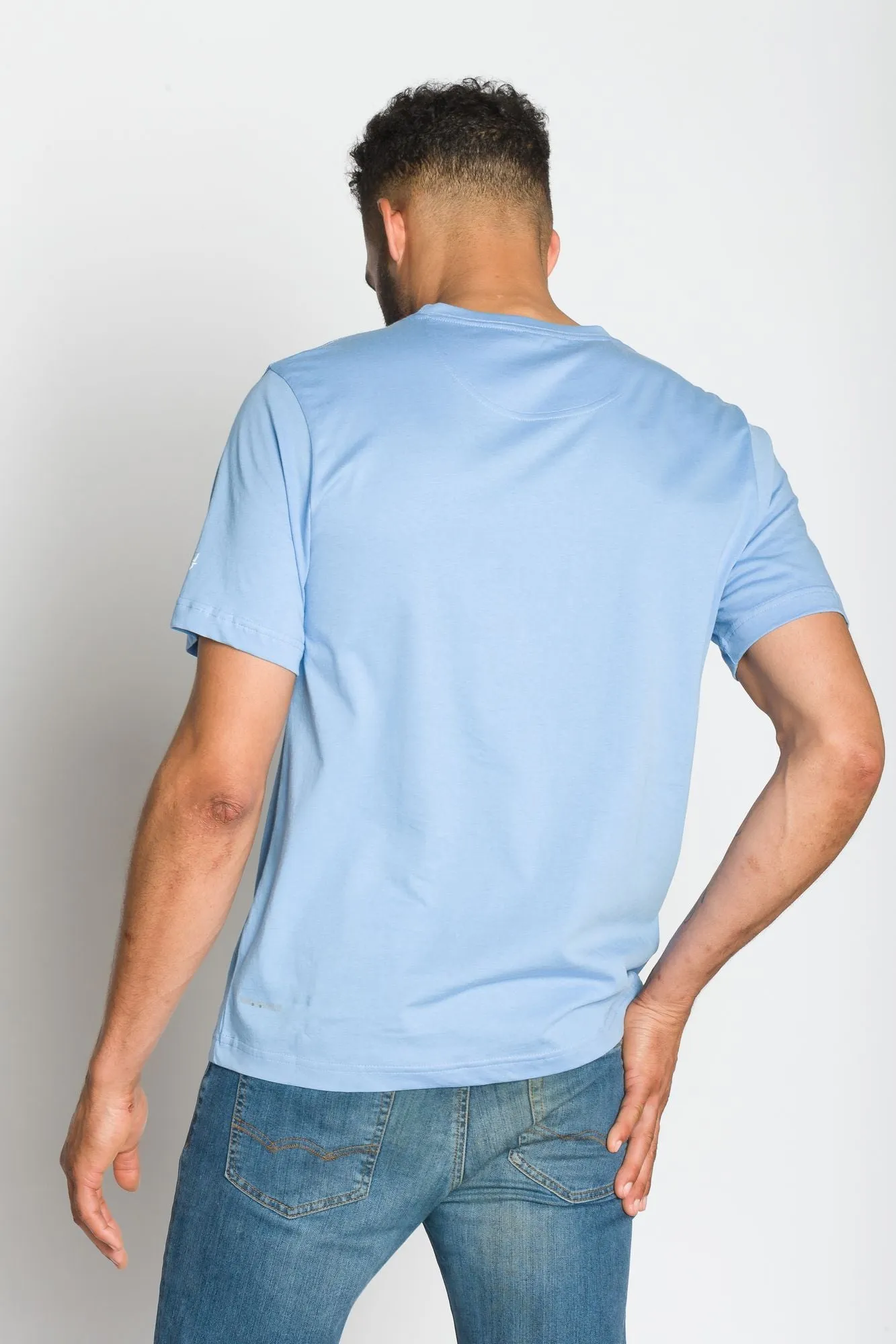 Bradley | Men's Anti-Stain Crew Neck Pocket Tee