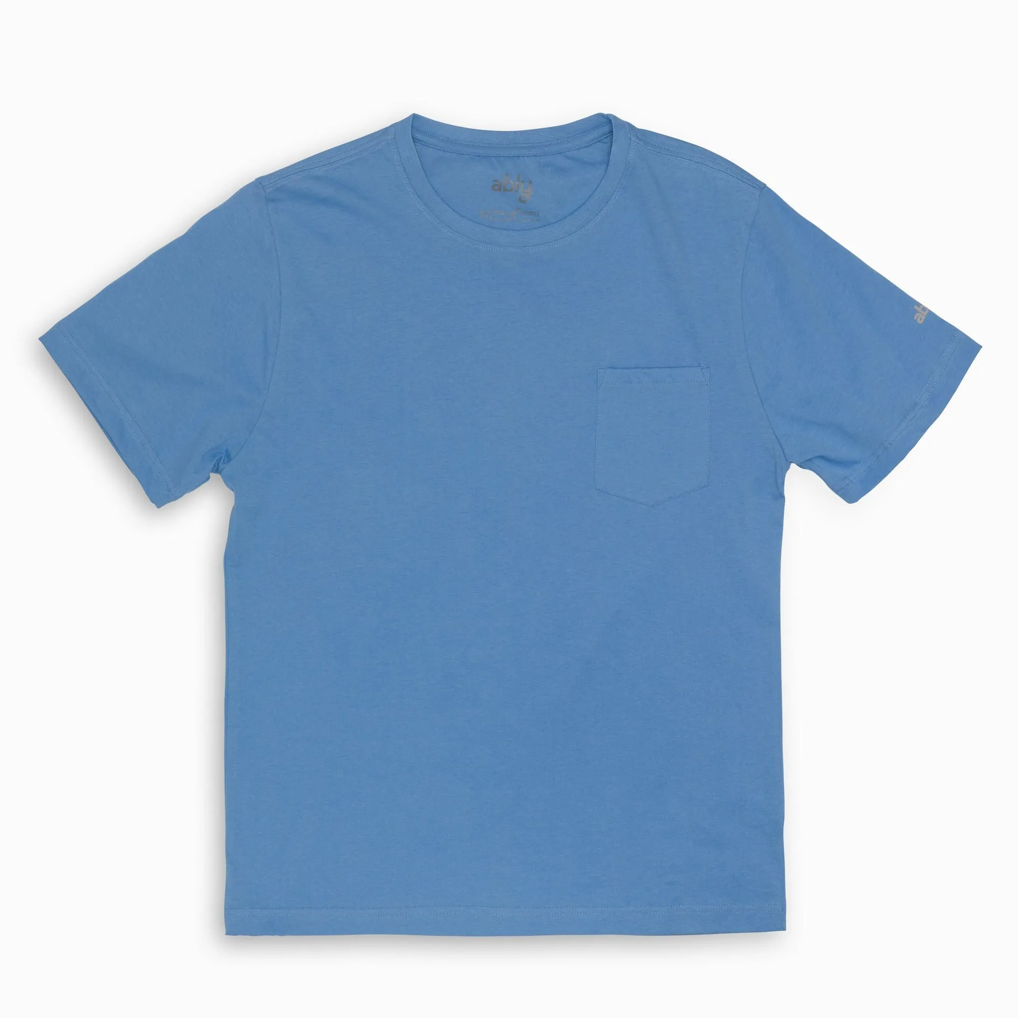 Bradley | Men's Anti-Stain Crew Neck Pocket Tee