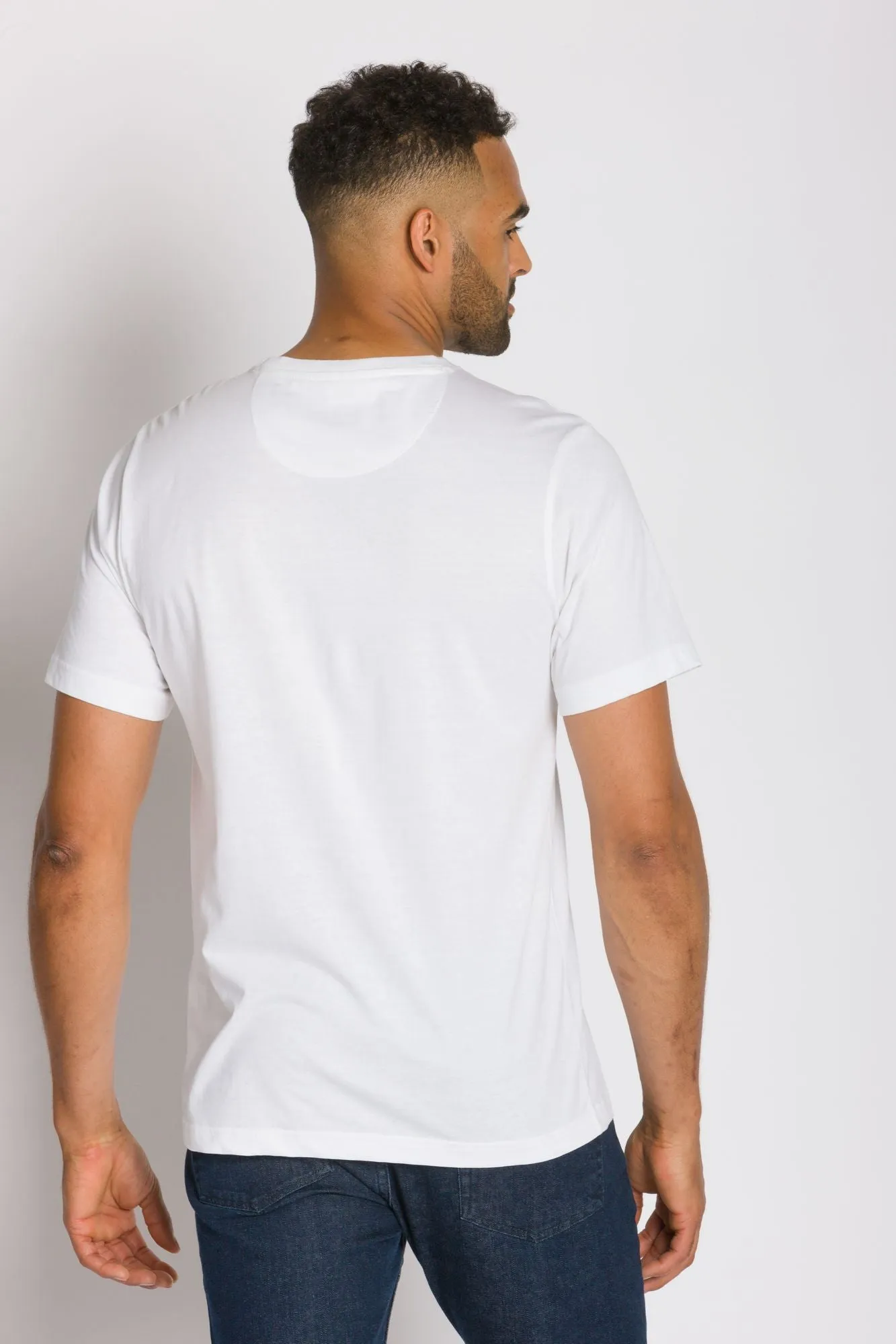 Bradley | Men's Anti-Stain Crew Neck Pocket Tee