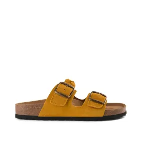 Cara sandal suede - YELLOW