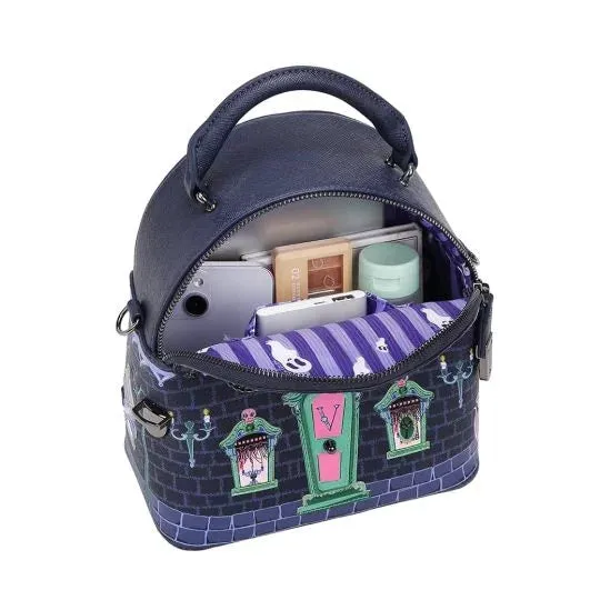 Cat Dracula's Haunted House Mini Nova Backpack by Vendula London