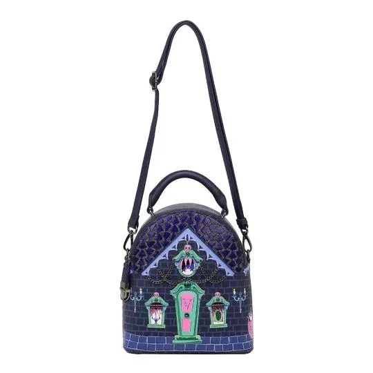 Cat Dracula's Haunted House Mini Nova Backpack by Vendula London