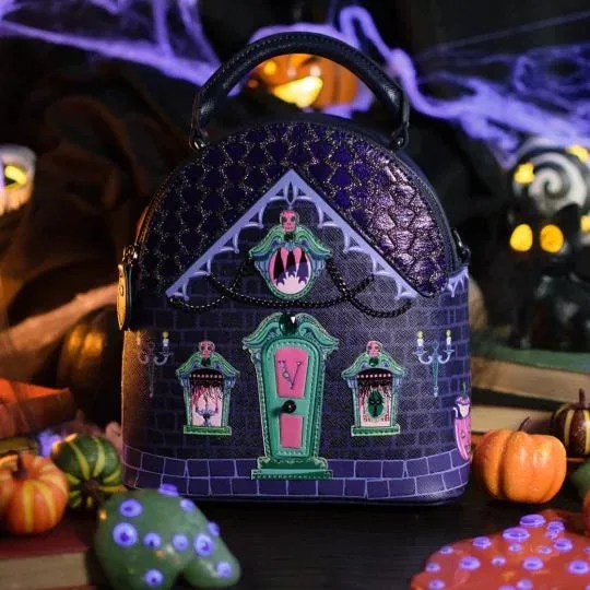 Cat Dracula's Haunted House Mini Nova Backpack by Vendula London