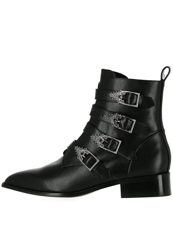 Cathedralis Buckle Pikes | BOOTS