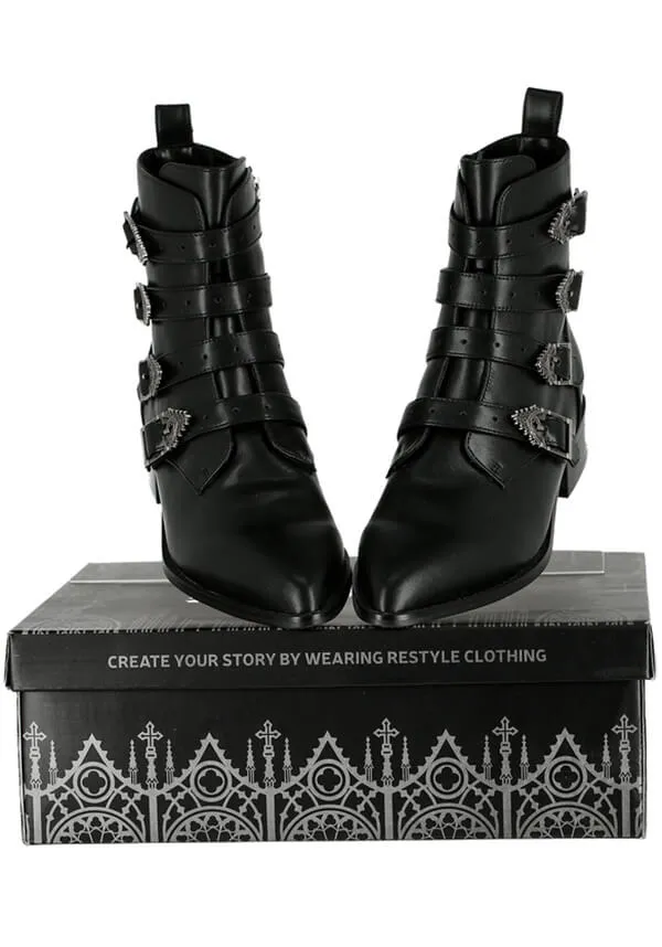 Cathedralis Buckle Pikes | BOOTS