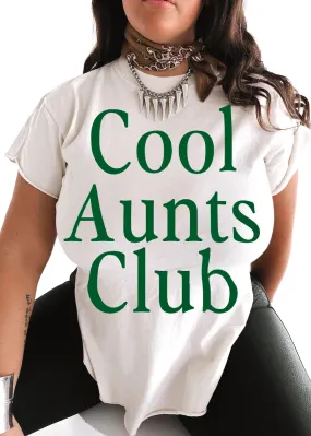 COOL AUNTS CLUB SIDE SLIT TEE