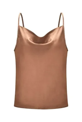 Cowl Neck Drape Camisole