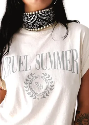 CRUEL SUMMER SIDE SLIT TEE