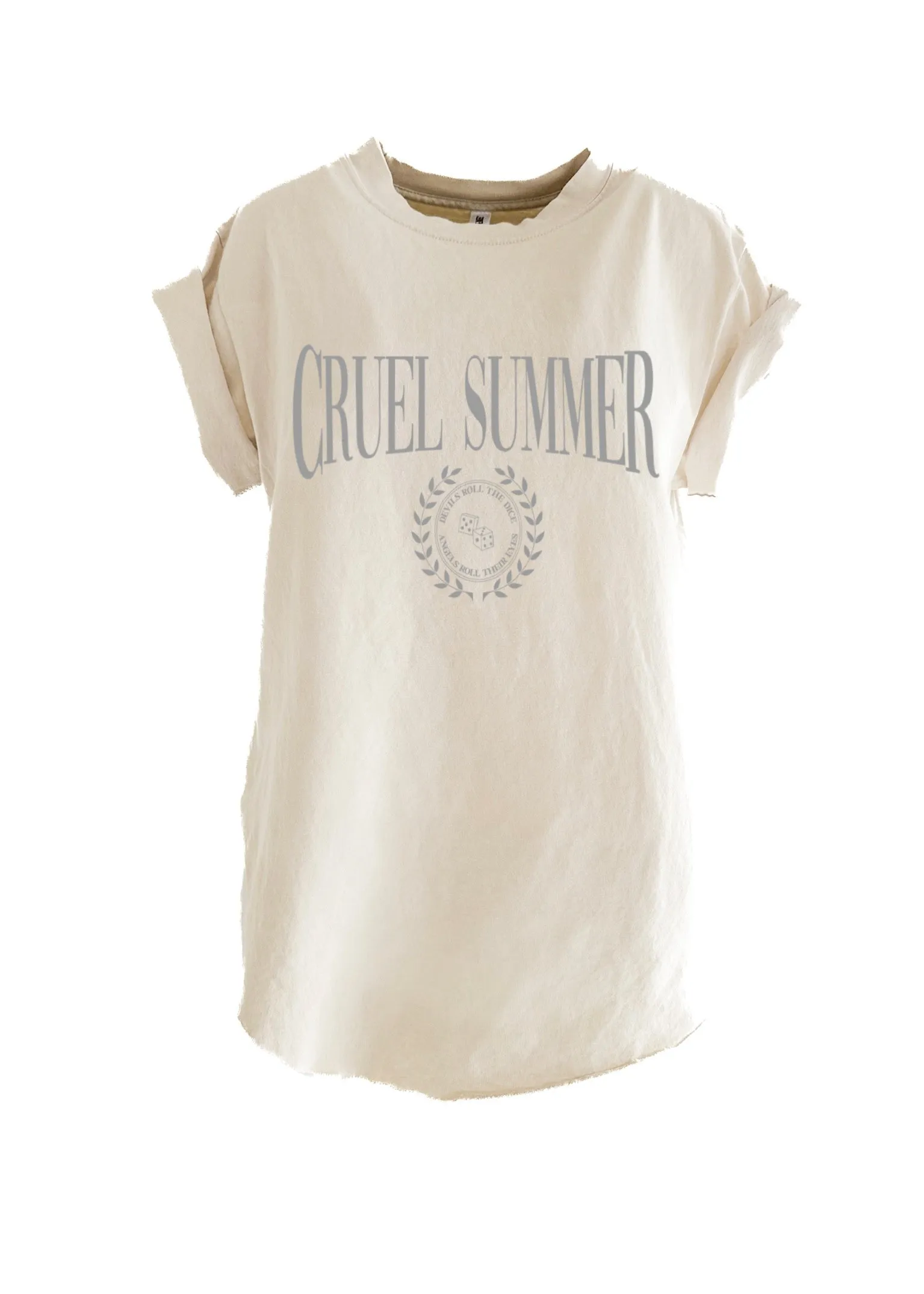 CRUEL SUMMER SIDE SLIT TEE