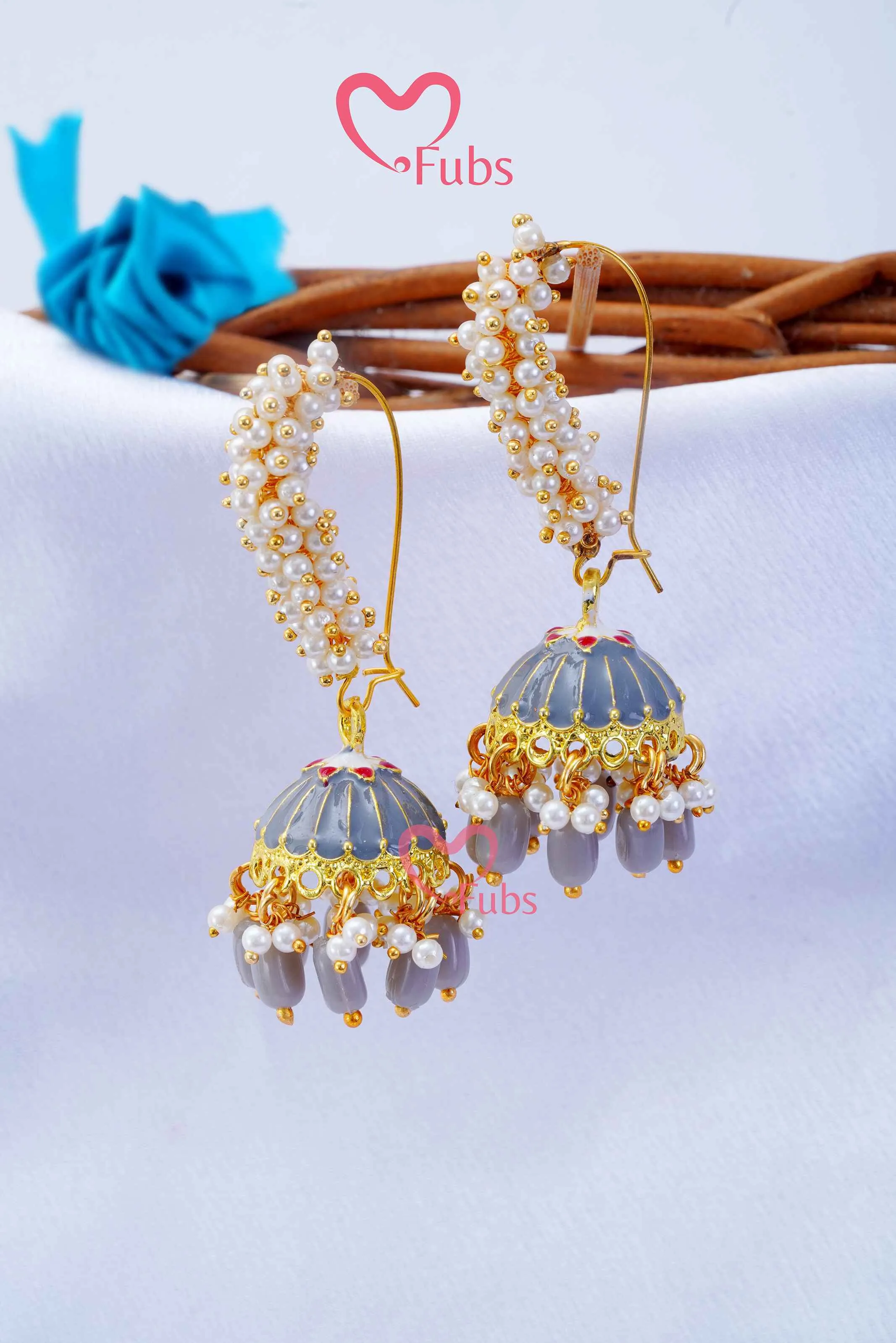 Cultural Beauty Nath Charm Earring