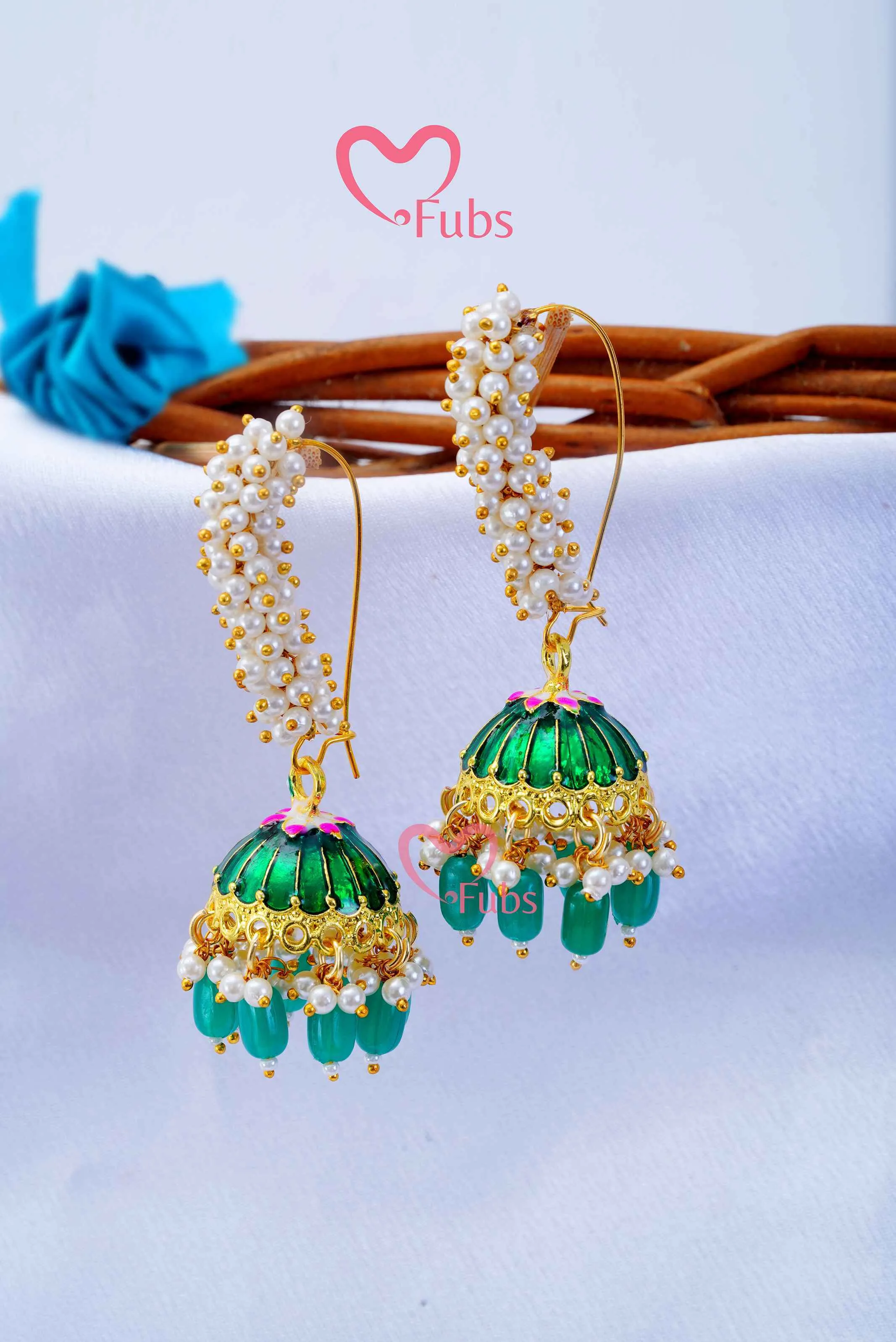 Cultural Beauty Nath Charm Earring