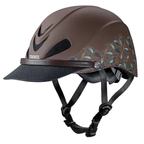 Dakota Troxel Helmet ~ Turquoise Paisley