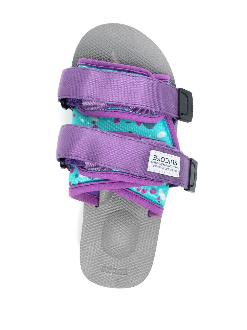 DOUBLE STRAP FASTENED SLIDES