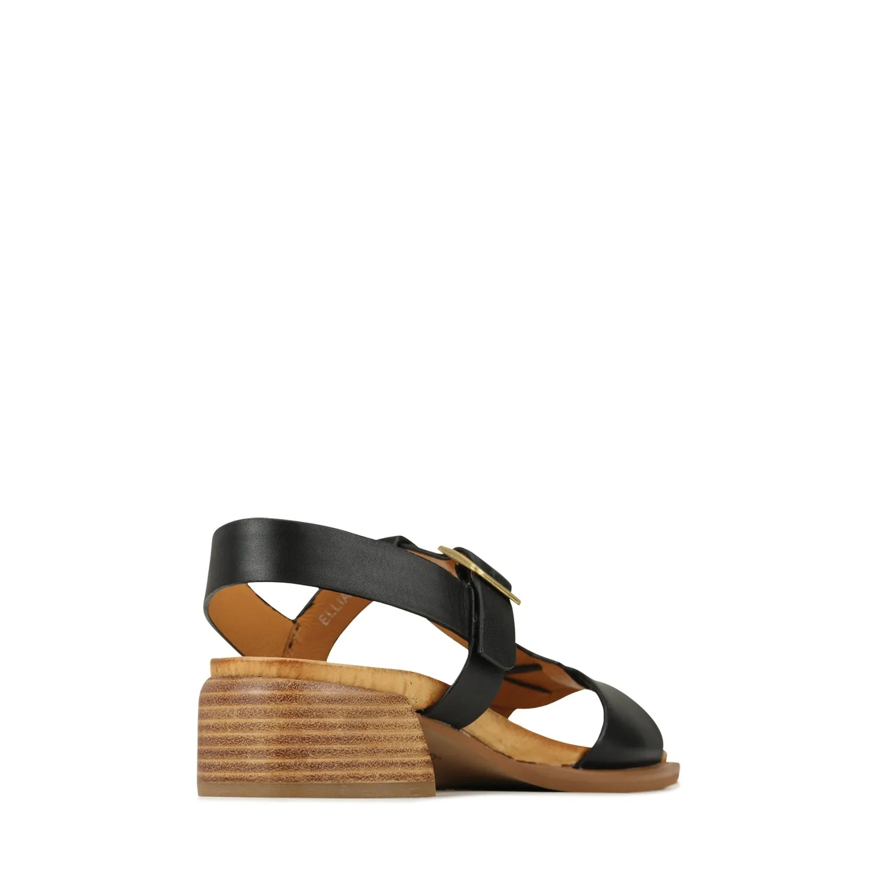 ELLIA SLING-BACK HEEL SANDALS LEATHER