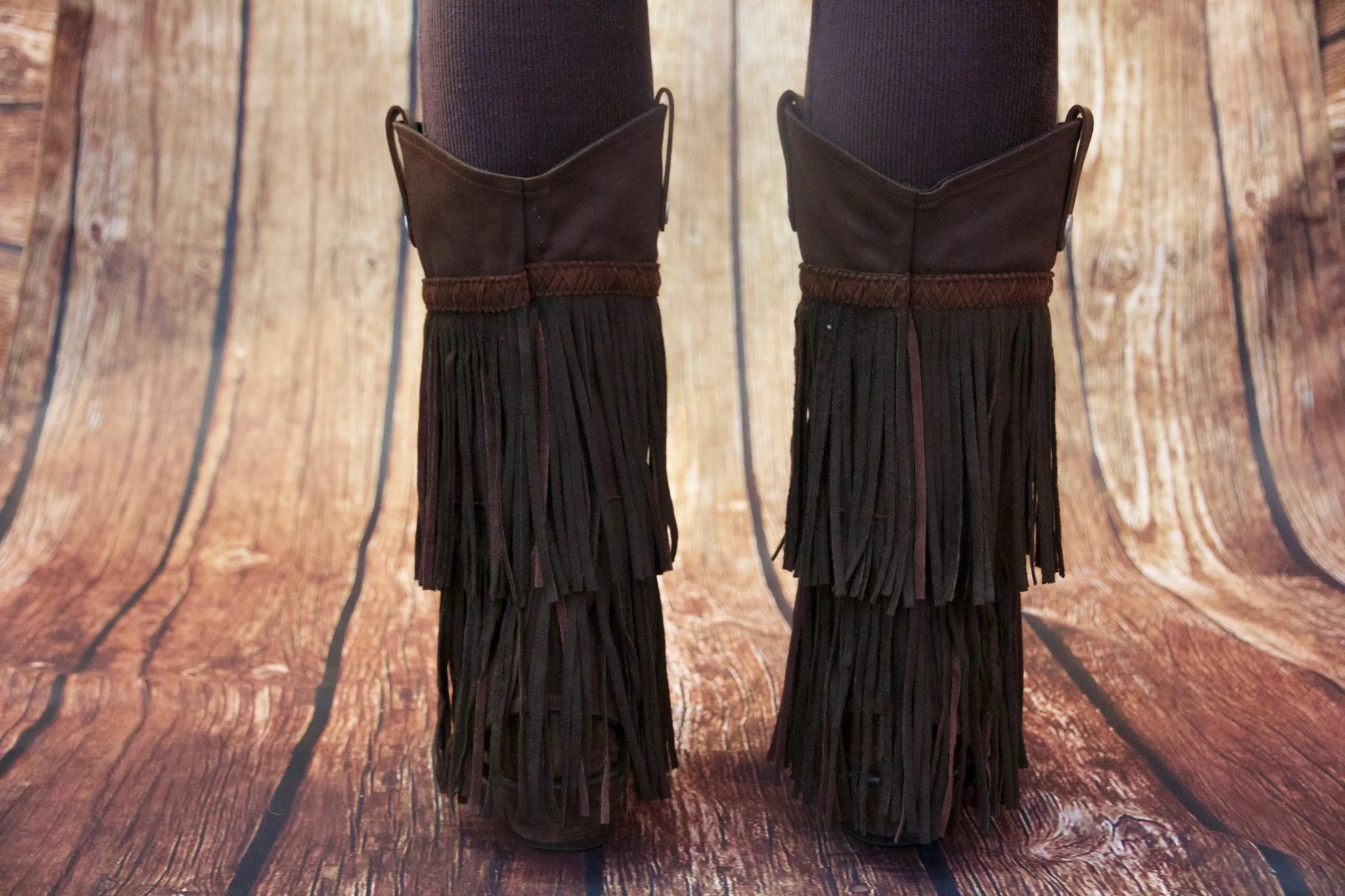 Fringe Braided - Brown