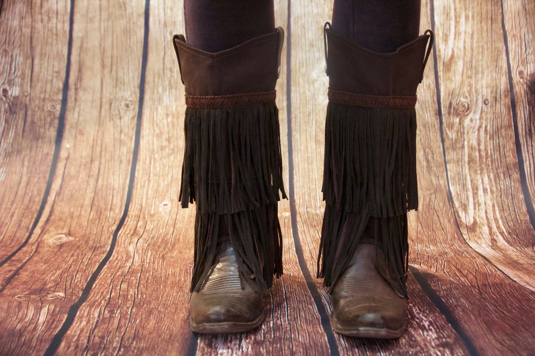 Fringe Braided - Brown