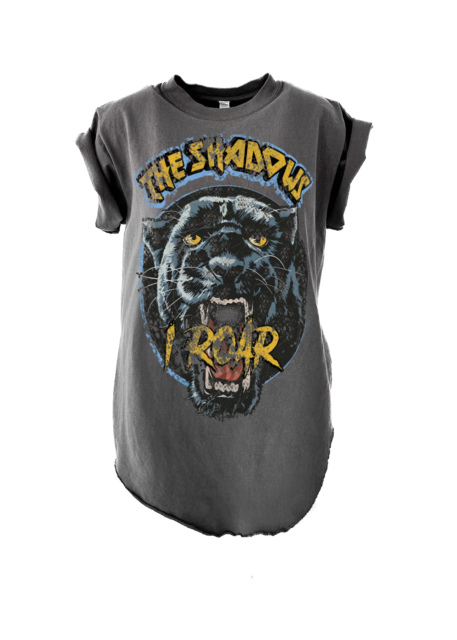 FROM THE SHADOWS I ROAR SIDE SLIT TEE