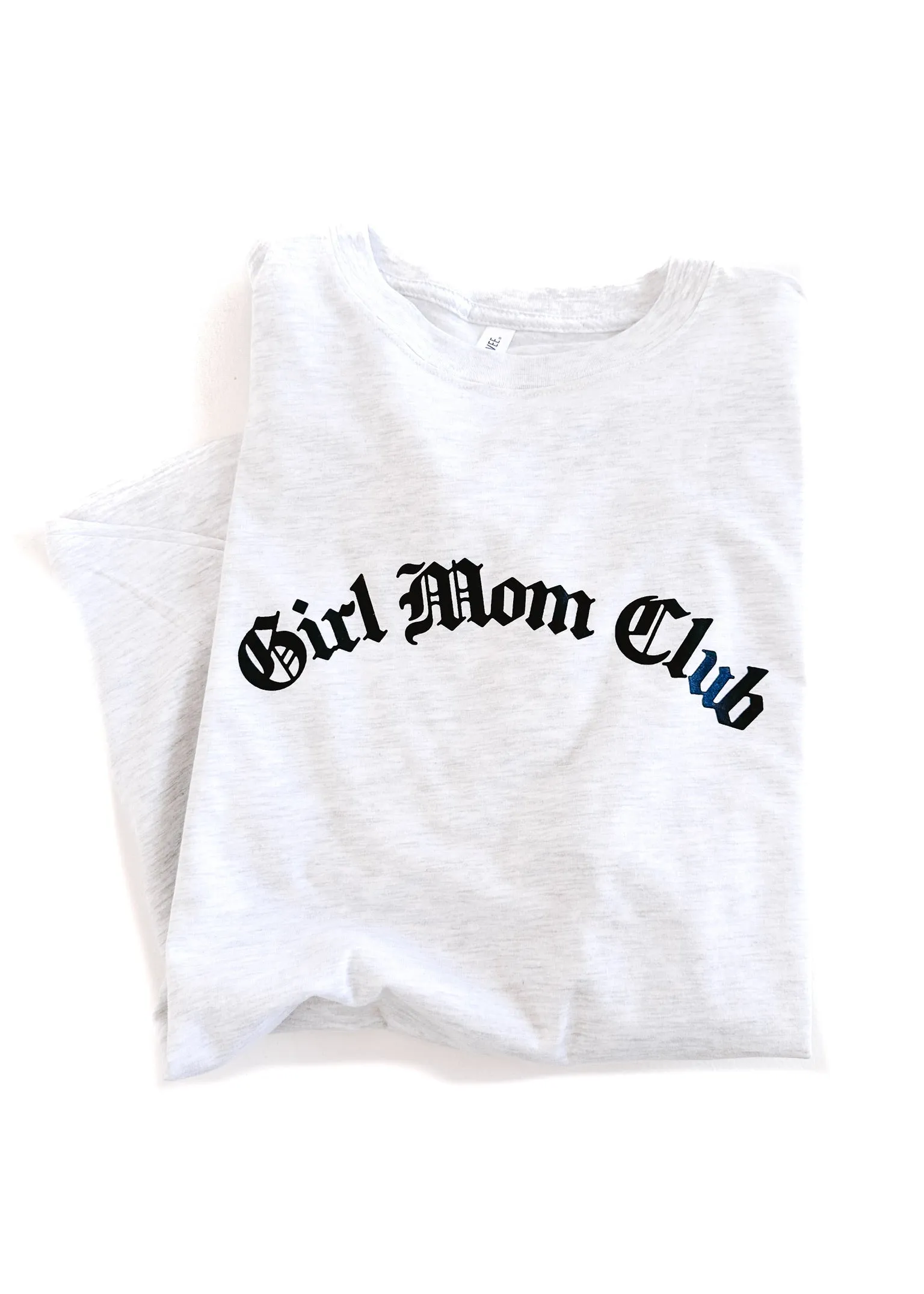 GIRL MOM CLUB SIDE SLIT TEE