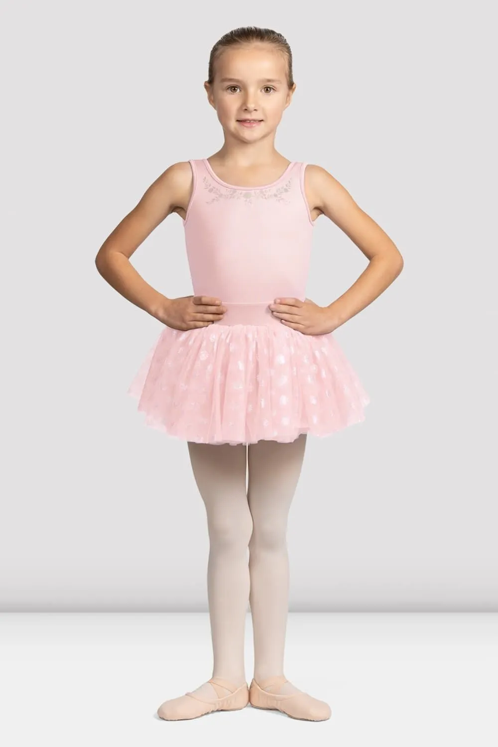 Girls Mirella Glow Girl Tank Tutu Dress