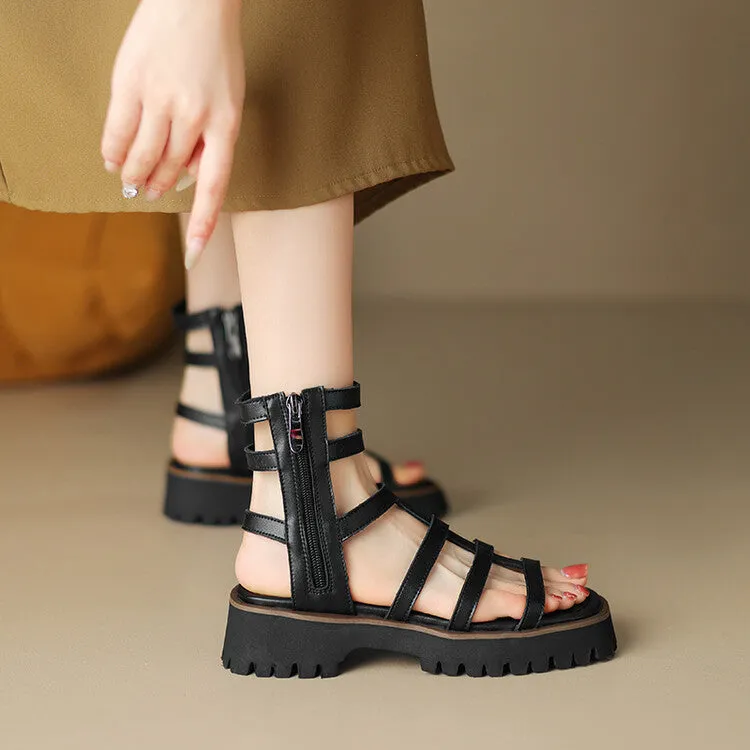 Gladiator Ankle Boot Shoe Sandals