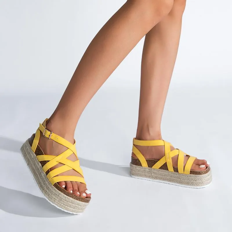 Gladiator Wedge Sandals