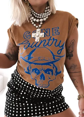 GONE COUNTRY SIDE SLIT TEE