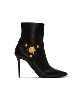 Heeled Calfskin Eva Ankle Boots