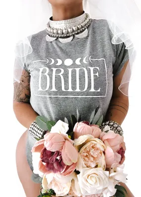 IN MY BRIDE PHASE SIDE SLIT TEE