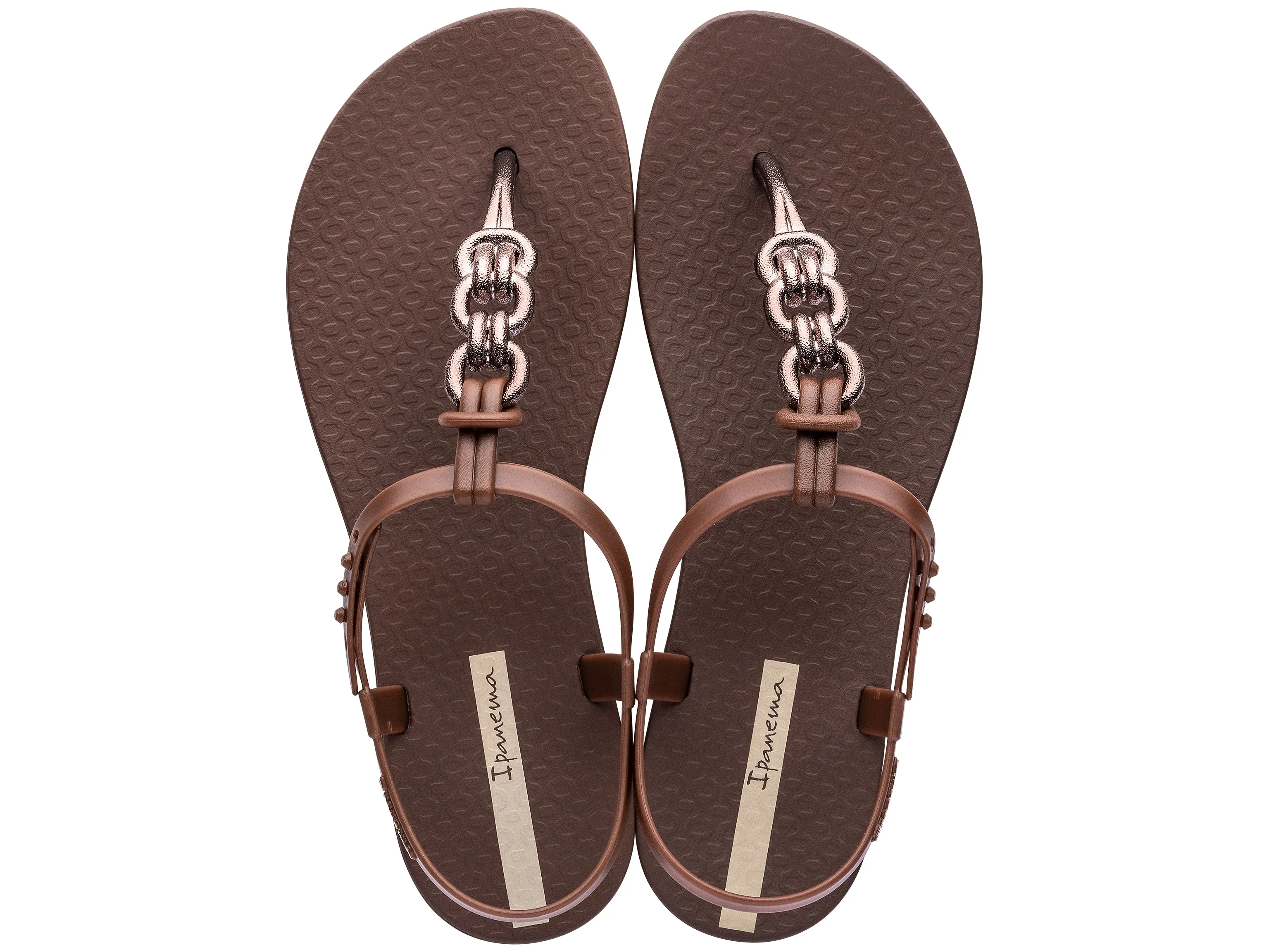 Ipanema Charm Links Ladies Toe Post Sandal