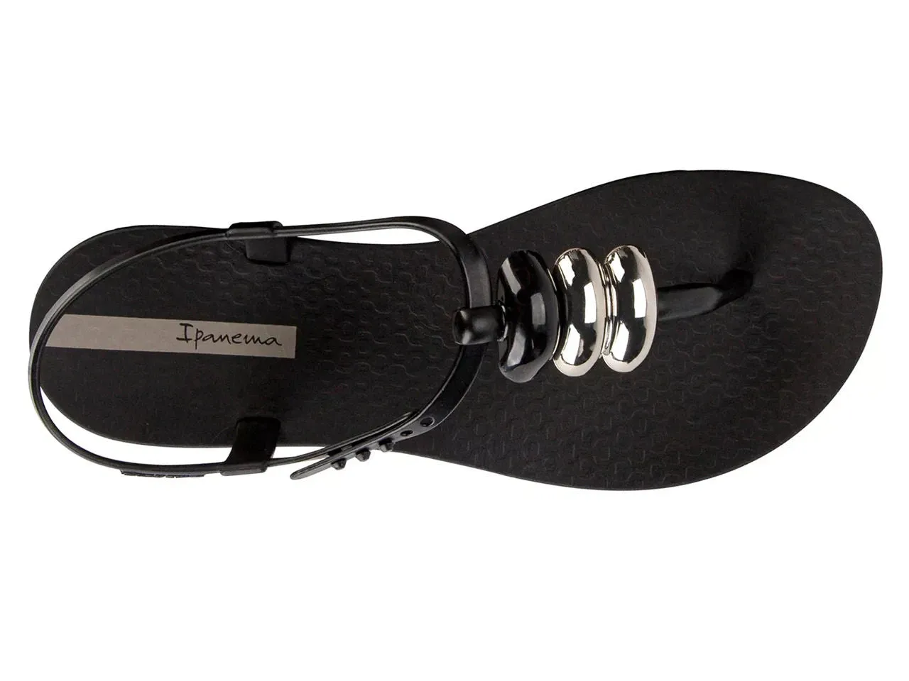 Ipanema Womens Class Blown Up Sandal Black Onix